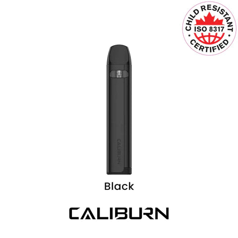 Caliburn A2S Vaping device kit black